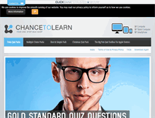 Tablet Screenshot of chancetolearn.com